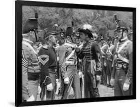 La Charge Fantastique THEY DIED WITH THEIR BOOTS ON by Raoul Walsh with Joe Sawyer, Arthur Kennedy -null-Framed Photo