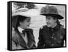 La Charge Fantastique THEY DIED WITH THEIR BOOTS ON by Raoul Walsh with Olivia by Havilland and Err-null-Framed Stretched Canvas