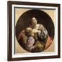 La Charité romaine-Simon Vouet-Framed Giclee Print