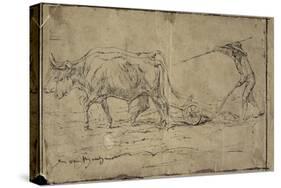 La charrue-Rosa Bonheur-Stretched Canvas