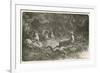 La Chasse a L'Epoque Du Bronze-Emile Antoine Bayard-Framed Giclee Print