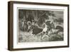 La Chasse a L'Epoque Du Fer-Emile Antoine Bayard-Framed Giclee Print