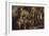 La Chasse aux lions-Eugene Delacroix-Framed Giclee Print