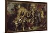 La Chasse aux lions-Eugene Delacroix-Framed Giclee Print