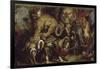 La Chasse aux lions-Eugene Delacroix-Framed Giclee Print