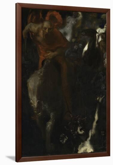 la chasse sauvage-Franz von Stuck-Framed Giclee Print