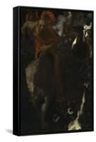 la chasse sauvage-Franz von Stuck-Framed Stretched Canvas