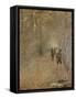 La chasse-Claude Monet-Framed Stretched Canvas