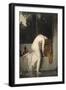 La chaste Suzanne , dit aussi Suzanne au bain-Jean Jacques Henner-Framed Giclee Print