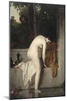 La chaste Suzanne , dit aussi Suzanne au bain-Jean Jacques Henner-Mounted Giclee Print