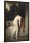 La chaste Suzanne , dit aussi Suzanne au bain-Jean Jacques Henner-Framed Giclee Print