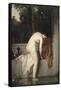 La chaste Suzanne , dit aussi Suzanne au bain-Jean Jacques Henner-Framed Stretched Canvas