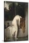 La chaste Suzanne , dit aussi Suzanne au bain-Jean Jacques Henner-Stretched Canvas