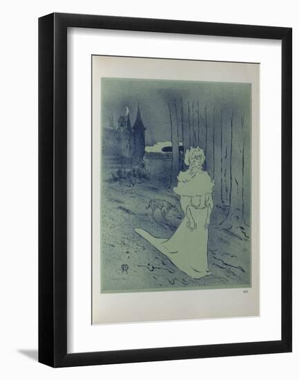 La Chatelaine-Henri de Toulouse-Lautrec-Framed Collectable Print