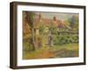 'La Chaumiere', 1887 (1935)-Camille Pissarro-Framed Giclee Print