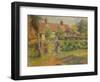 'La Chaumiere', 1887 (1935)-Camille Pissarro-Framed Giclee Print
