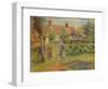 'La Chaumiere', 1887 (1935)-Camille Pissarro-Framed Giclee Print