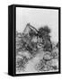 La Chaumiere, C1870-1920-Jean Francois Raffaelli-Framed Stretched Canvas