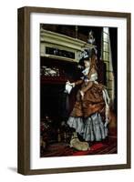 La Cheminee, 1869-James Tissot-Framed Giclee Print