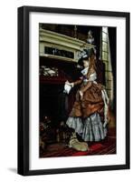 La Cheminee, 1869-James Tissot-Framed Giclee Print