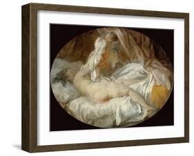 La Chemise Enlevée (The Shirt Remove)-Jean-Honoré Fragonard-Framed Giclee Print