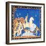 La Cheval Blanc, C.1917-1920-Georges Barbier-Framed Giclee Print