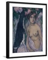 'La Chevriere', 1914-Edmond Francois Aman-Jean-Framed Giclee Print