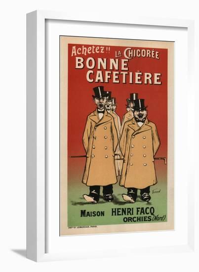 La Chicoree Bonne Cafetiere-Fernand Fernel-Framed Art Print