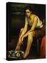 La Chiquita Piconera, 1930-Julio Romero de Torres-Stretched Canvas