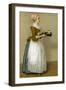 La Chocolatière - from painting by Liotard-Jean-Etienne Liotard-Framed Giclee Print