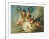 La Cible d'Amour (Love Target)-Francois Boucher-Framed Giclee Print