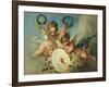 La Cible d'Amour (Love Target)-Francois Boucher-Framed Giclee Print