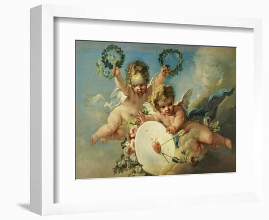 La Cible d'Amour (Love Target)-Francois Boucher-Framed Giclee Print