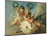 La Cible d'Amour (Love Target)-Francois Boucher-Mounted Giclee Print