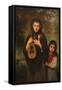 La Cigale, 1894-Alexei Alexeyevich Harlamov-Framed Stretched Canvas