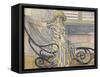 La cigarette-Henri Lebasque-Framed Stretched Canvas