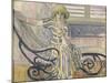 La cigarette-Henri Lebasque-Mounted Giclee Print