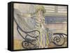 La cigarette-Henri Lebasque-Framed Stretched Canvas