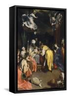 La Circoncision-Federico Barocci-Framed Stretched Canvas