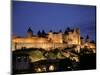 La Cite, Carcassonne, Languedoc Roussillon, France-Alan Copson-Mounted Photographic Print