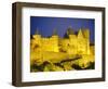 La Cite, Medieval Fortified Town, Carcassone, Aude, Languedoc-Roussillon, France-David Hughes-Framed Photographic Print