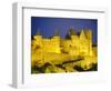 La Cite, Medieval Fortified Town, Carcassone, Aude, Languedoc-Roussillon, France-David Hughes-Framed Photographic Print