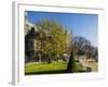 La Cite, Small Garden near the Cathedrale (Cathedral) De Notre Dame-Massimo Borchi-Framed Photographic Print