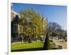 La Cite, Small Garden near the Cathedrale (Cathedral) De Notre Dame-Massimo Borchi-Framed Photographic Print