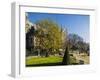 La Cite, Small Garden near the Cathedrale (Cathedral) De Notre Dame-Massimo Borchi-Framed Photographic Print