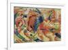 La Citta Che Sale-Umberto Boccioni-Framed Giclee Print