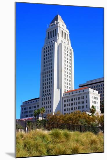 LA City Hall-photojohn830-Mounted Photographic Print