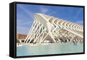 La Ciudad De Las Artes Y Las Ciencias (City of Arts and Sciences), Valencia, Spain-Chris Hepburn-Framed Stretched Canvas