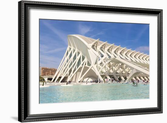 La Ciudad De Las Artes Y Las Ciencias (City of Arts and Sciences), Valencia, Spain-Chris Hepburn-Framed Photographic Print