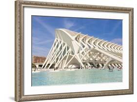 La Ciudad De Las Artes Y Las Ciencias (City of Arts and Sciences), Valencia, Spain-Chris Hepburn-Framed Photographic Print